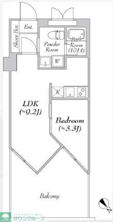 TraValore淵野辺の物件間取画像